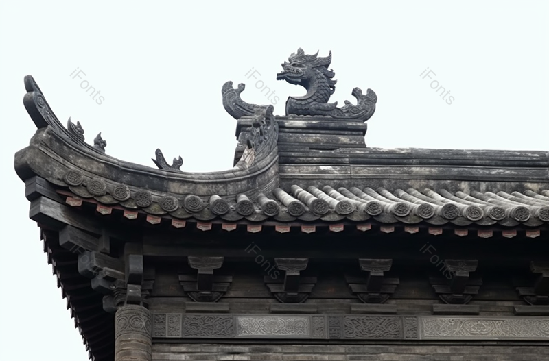 龙头古房屋建筑屋檐房屋,高清,摄影图,摄影图片,图片大全,摄影图免费下载